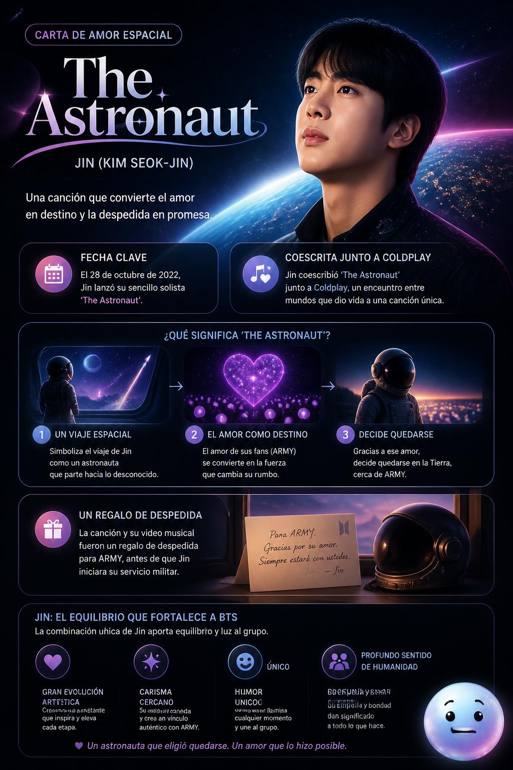 Una carta de amor espacial con 'The Astronaut'