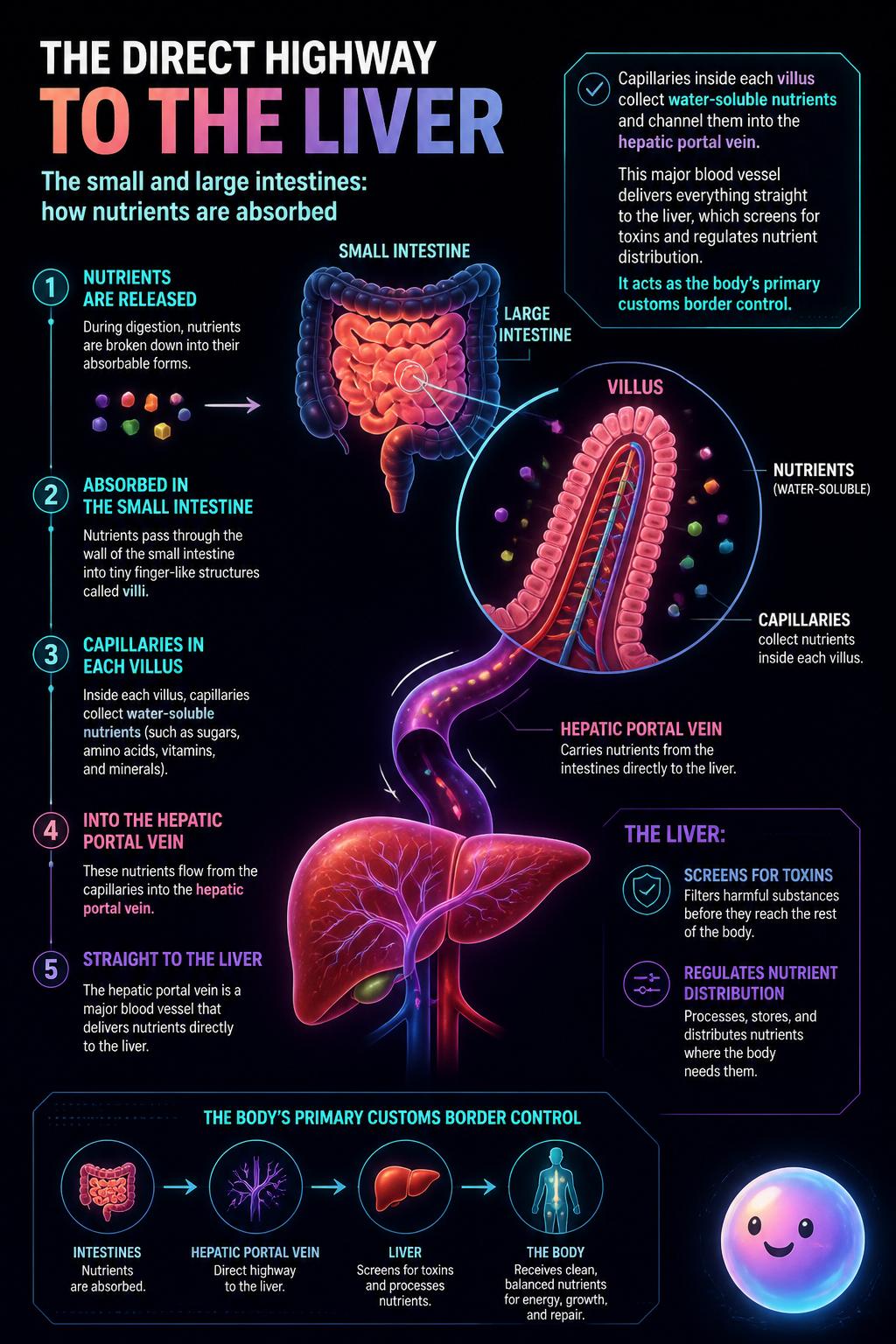 The direct highway to the liver