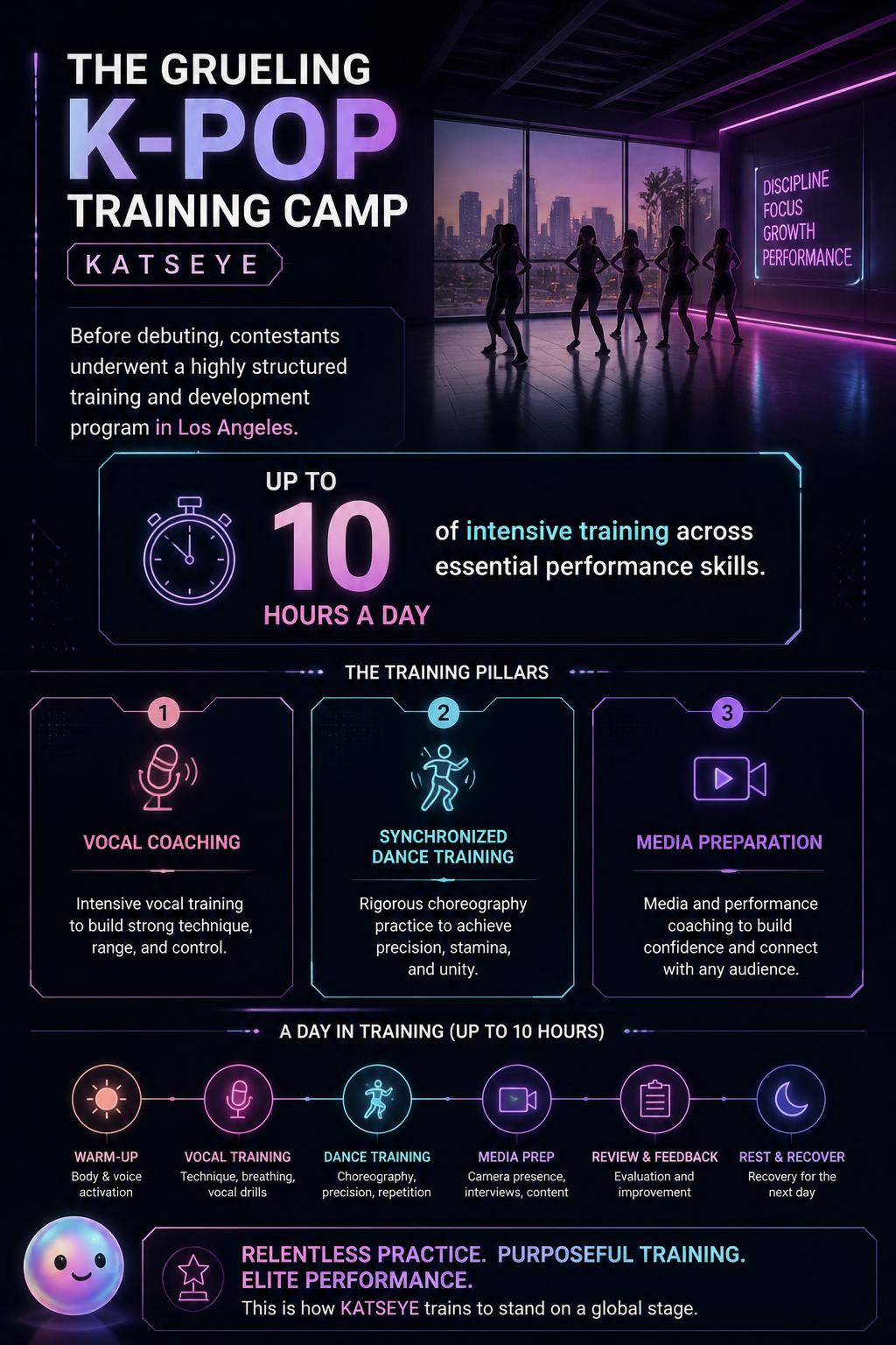The grueling K-pop training camp