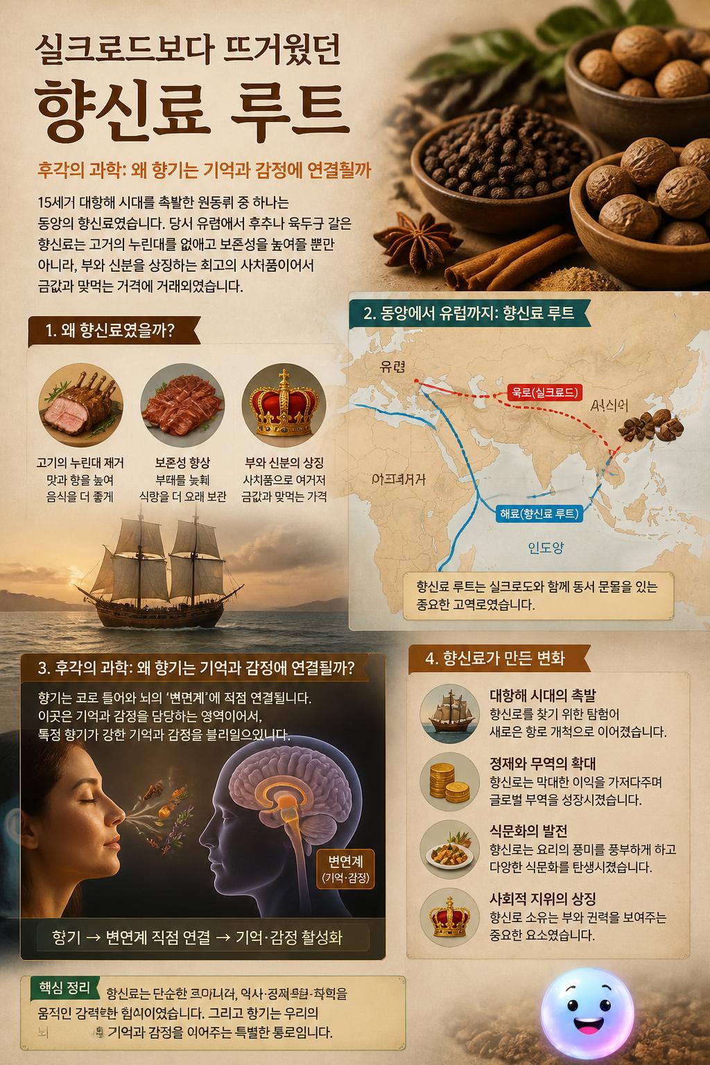 실크로드보다 뜨거웠던 향신료 루트