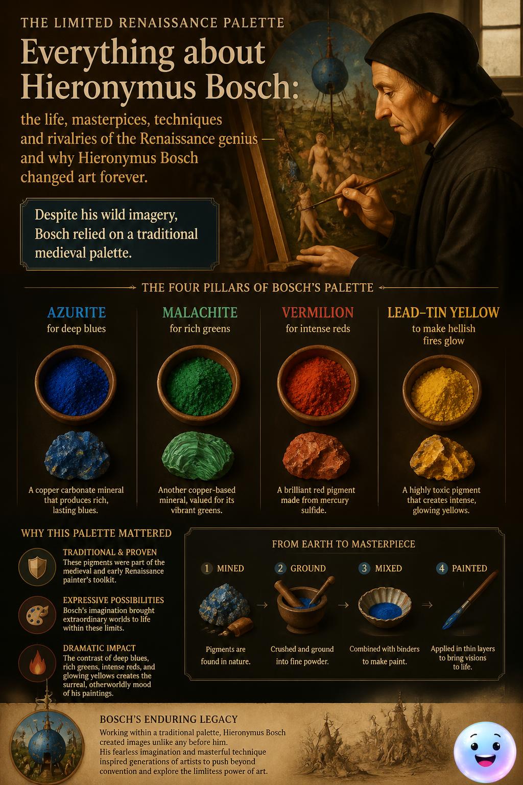 The limited Renaissance palette