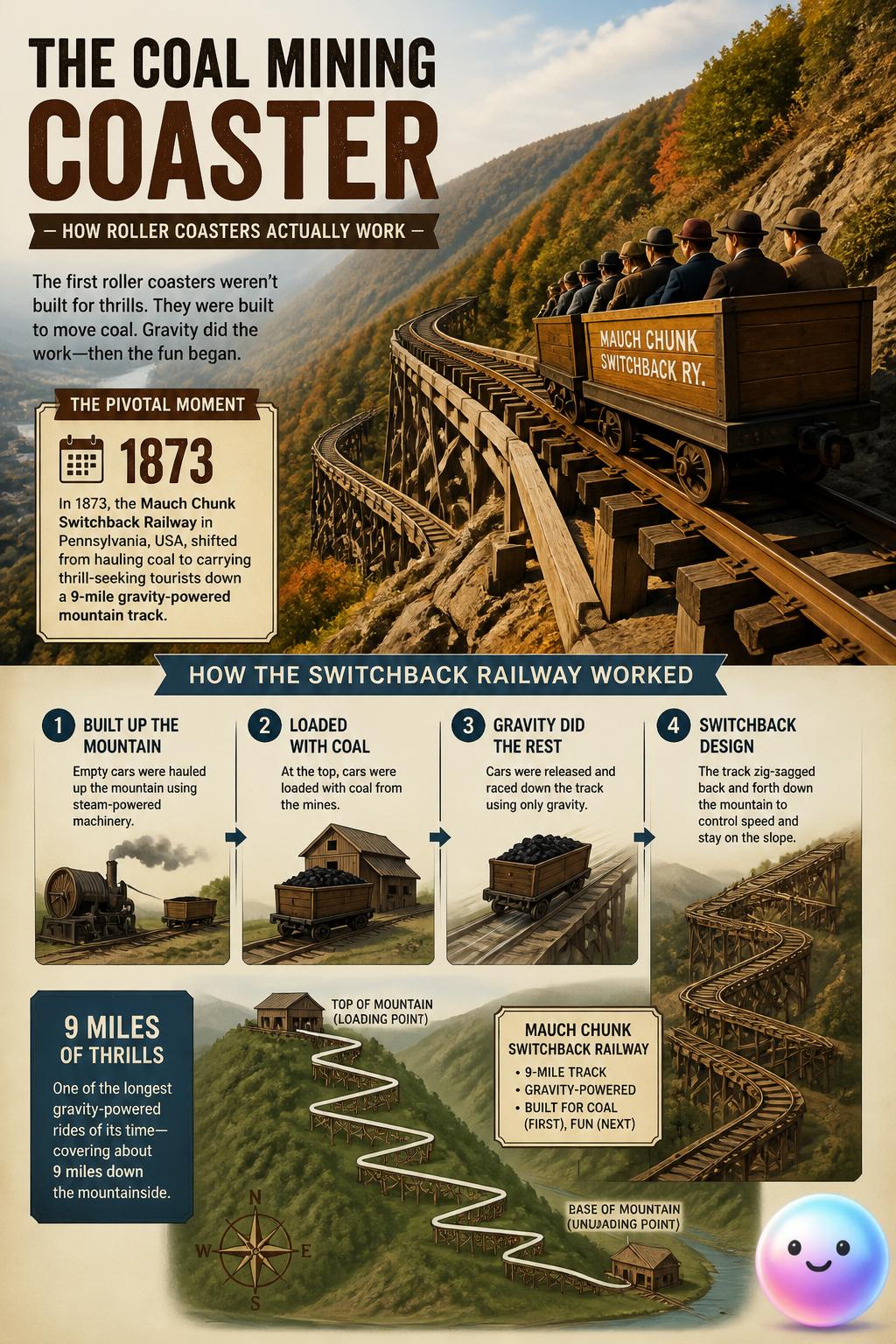 The coal mining coaster