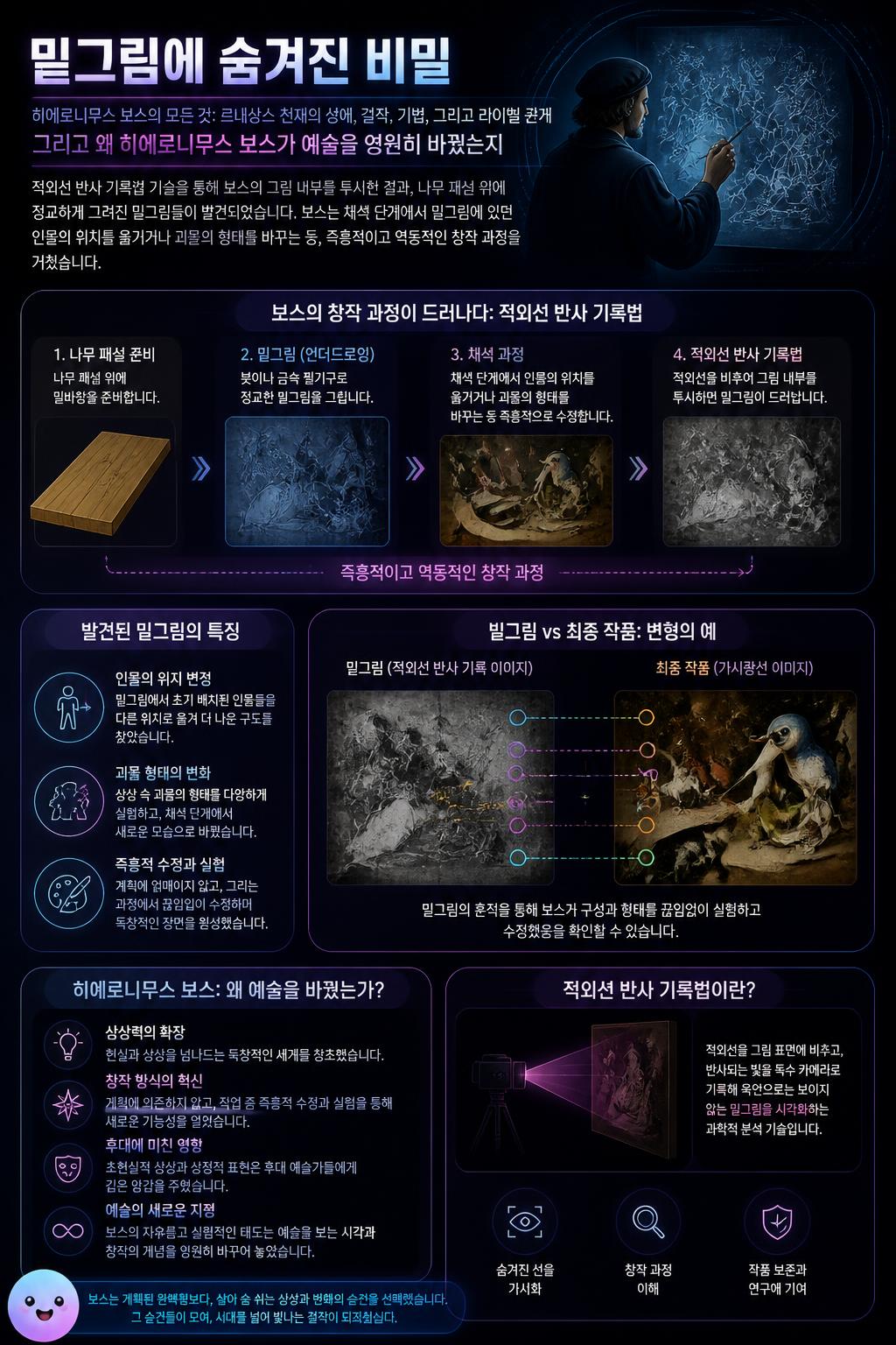 밑그림에 숨겨진 비밀