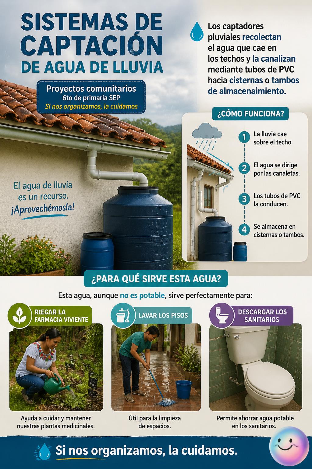 Sistemas de captación de agua de lluvia