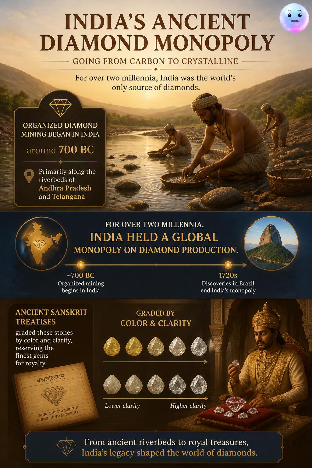 India's ancient diamond monopoly