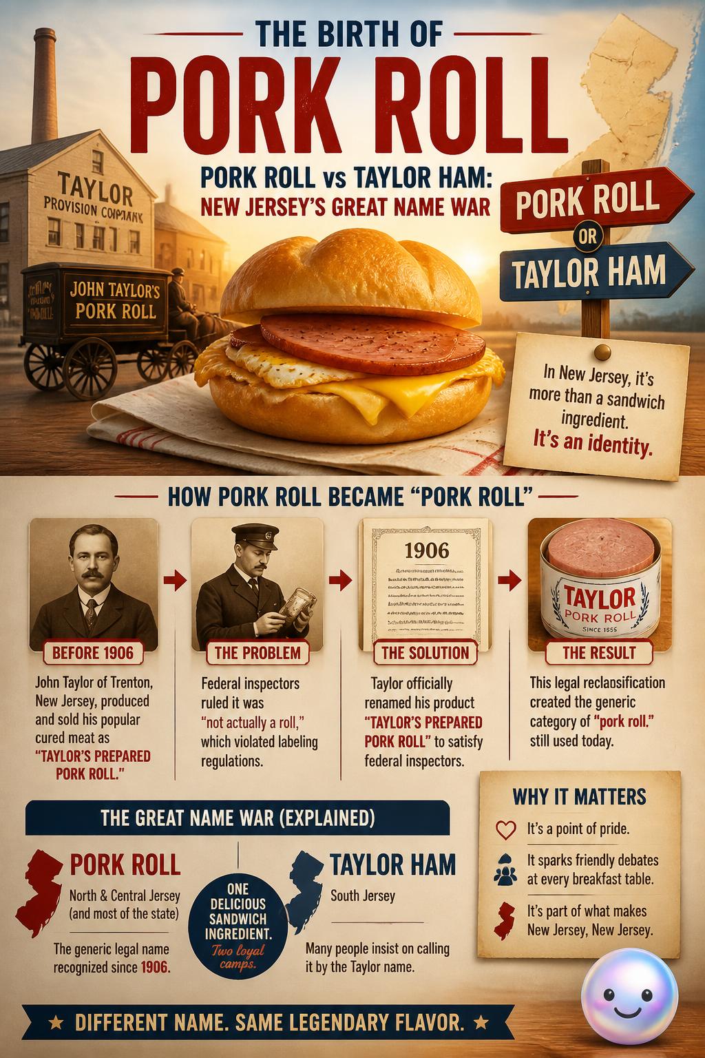 The birth of pork roll