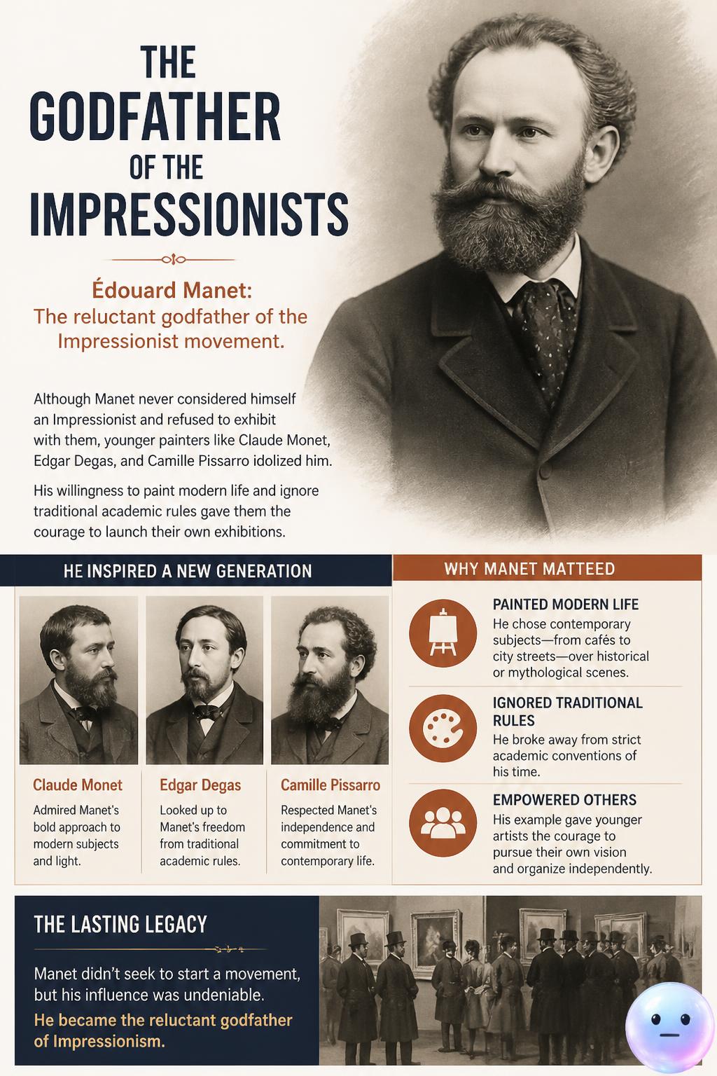 The godfather of the Impressionists