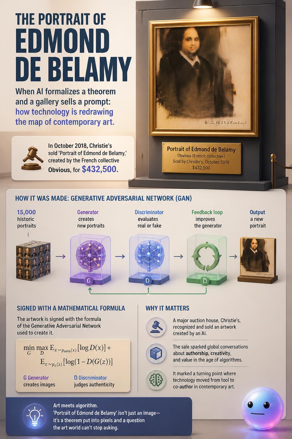 The portrait of Edmond de Belamy
