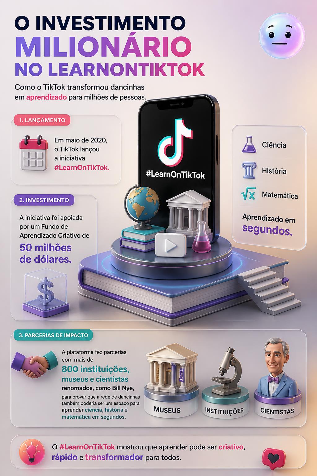 O investimento milionário no LearnOnTikTok