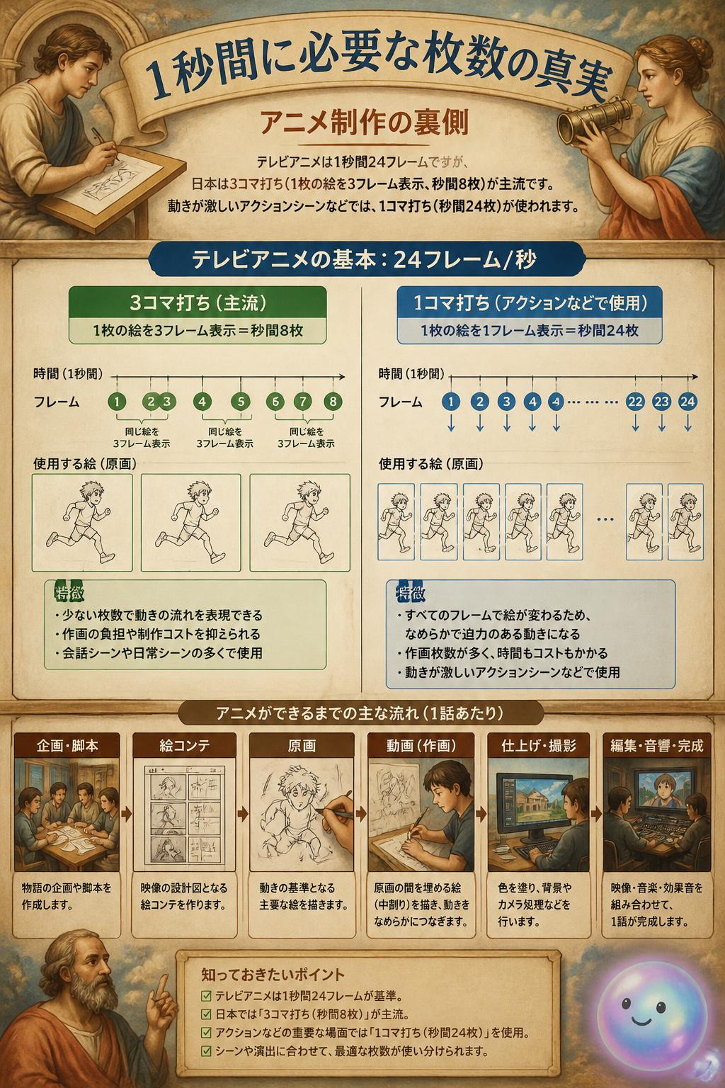 1秒間に必要な枚数の真実