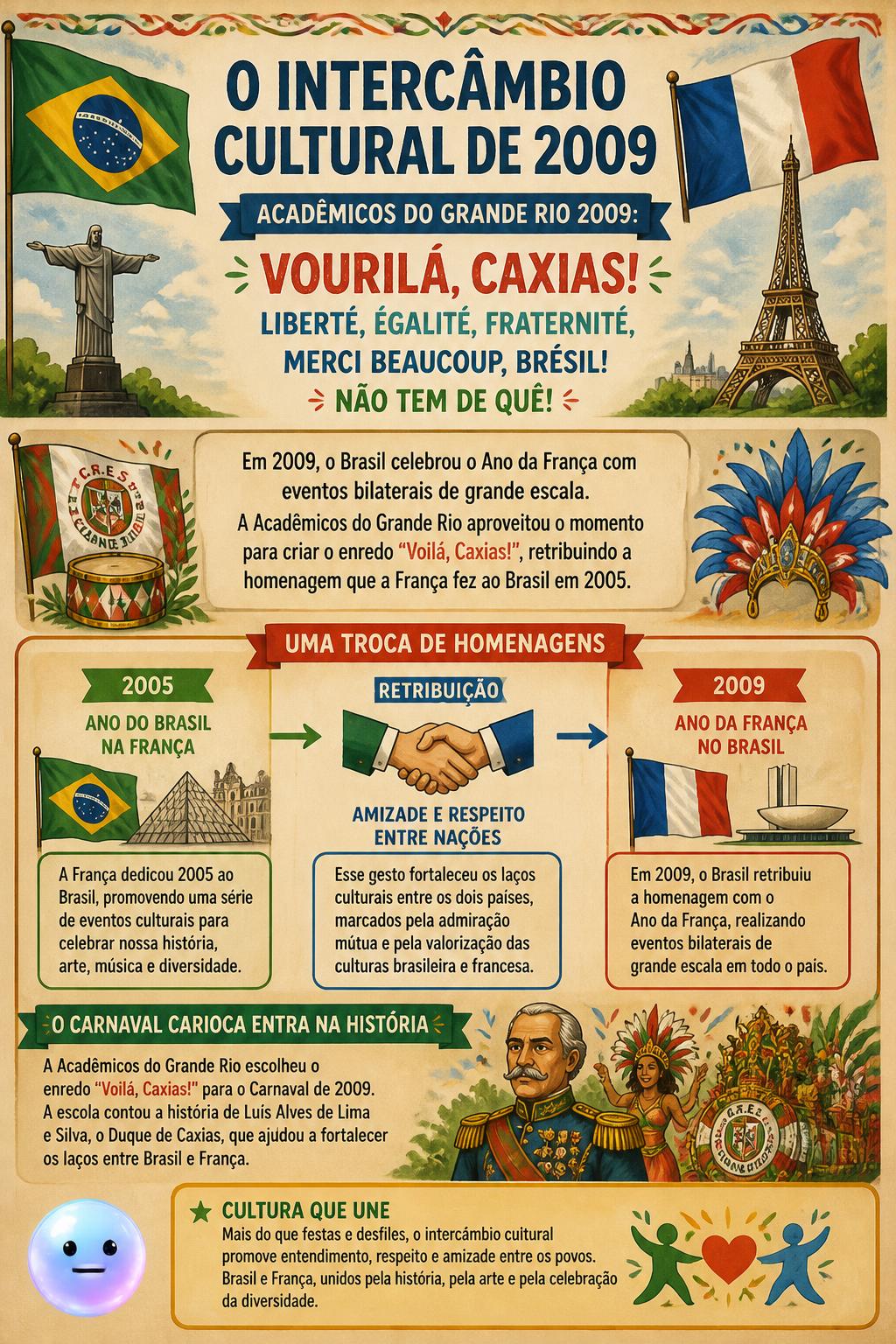 O intercâmbio cultural de 2009