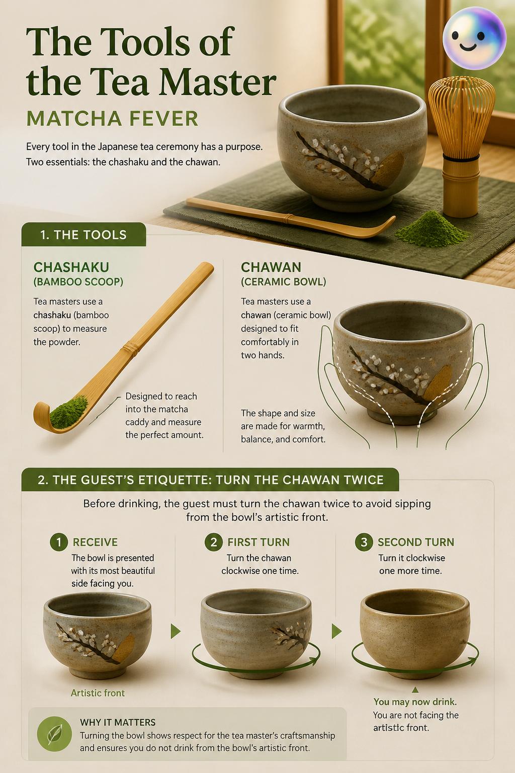 The tools of the tea master