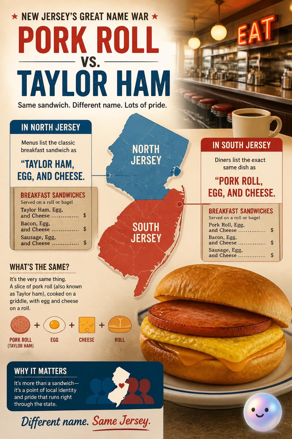 Diner menus and local identity