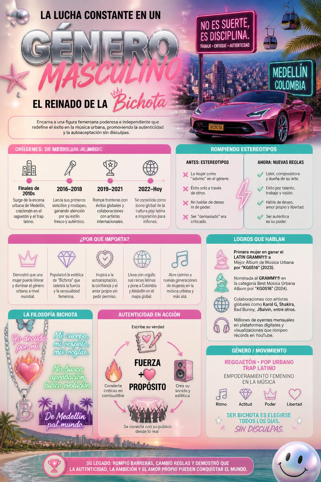 La lucha constante en un género masculino