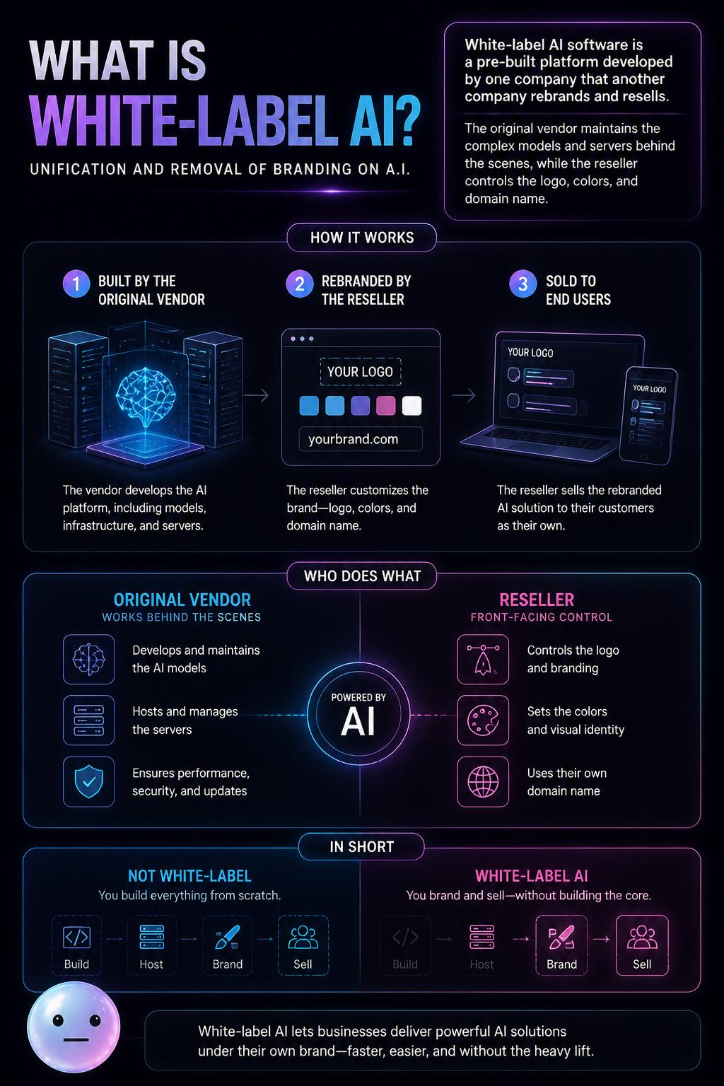 What is white-label AI?