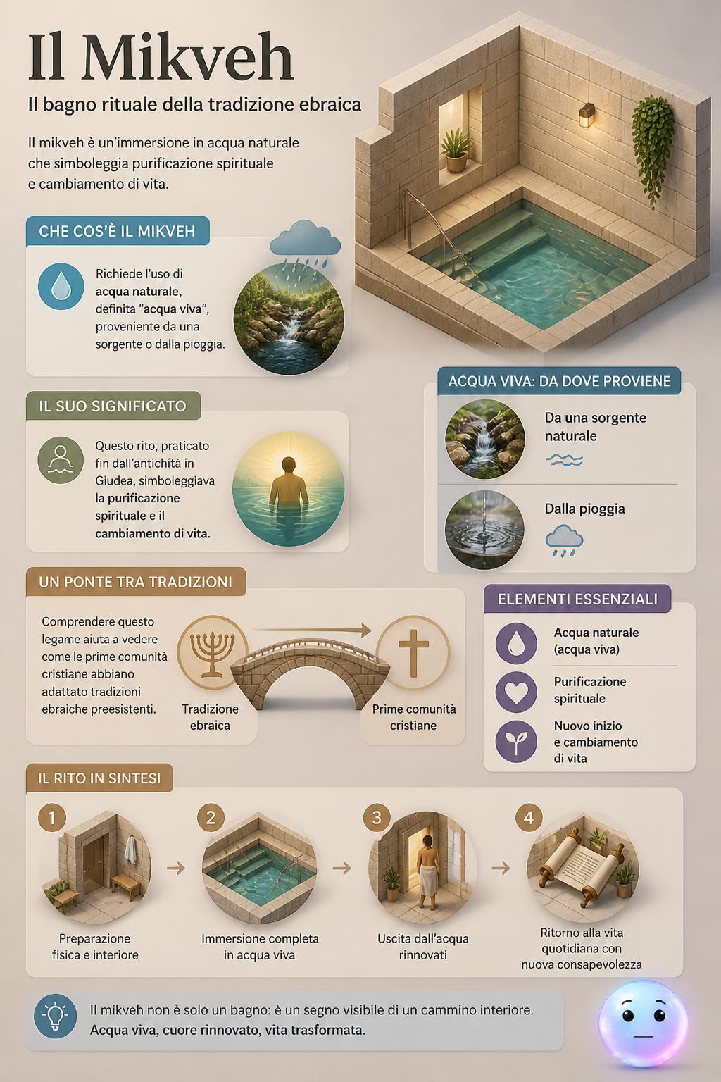 Il bagno rituale della tradizione ebraica
