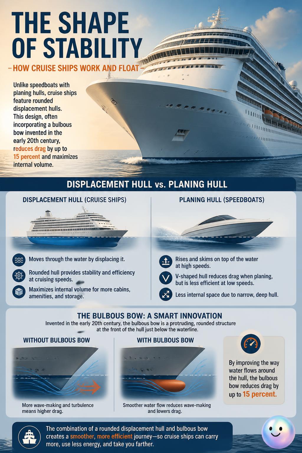 The shape of the hull