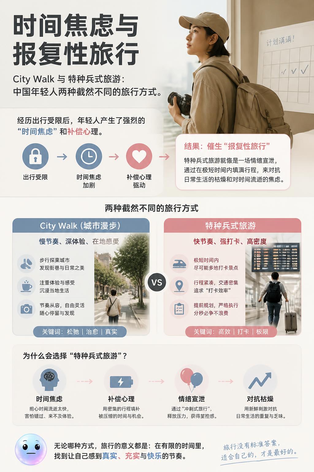 时间焦虑与报复性旅行