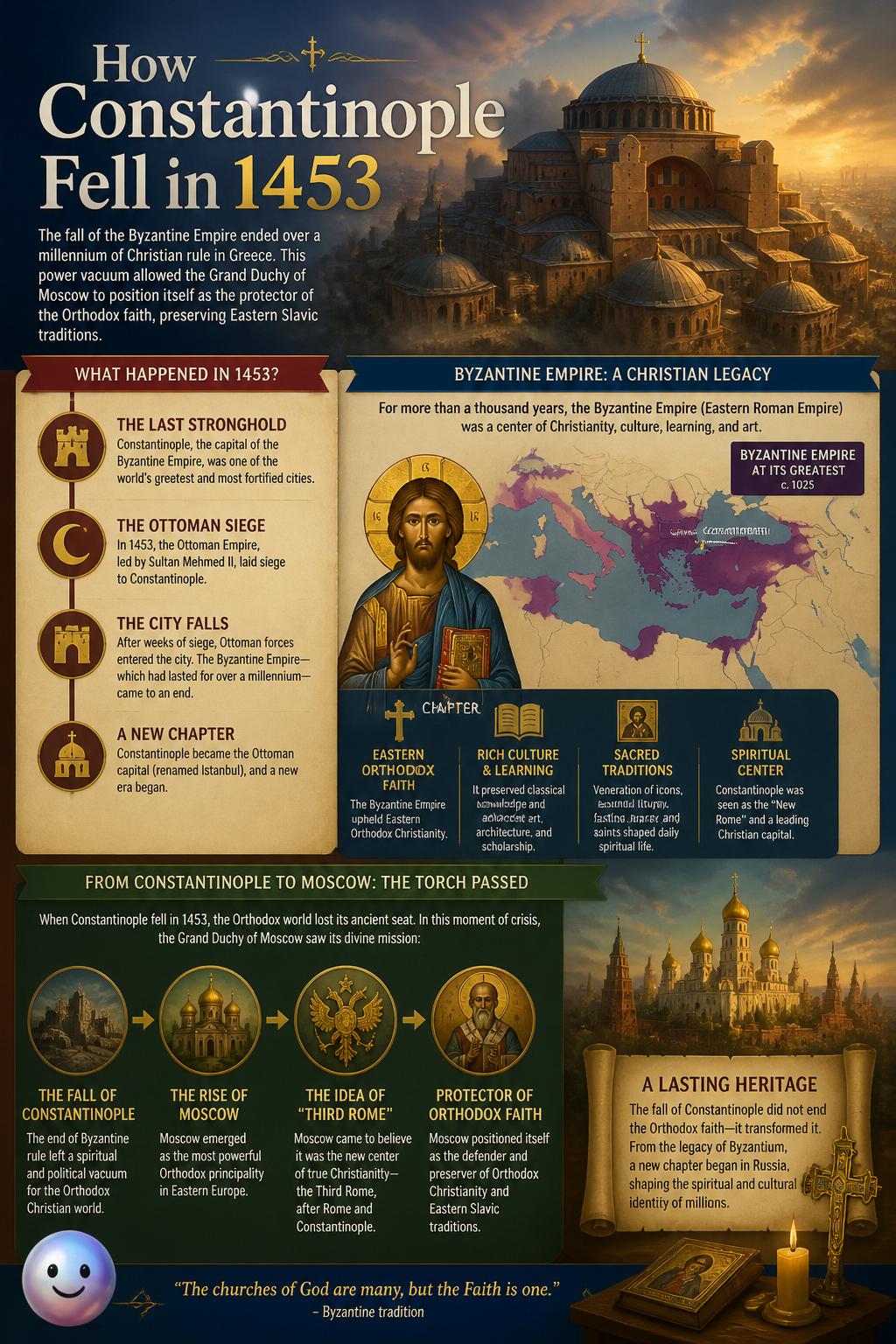 How Constantinople fell in 1453