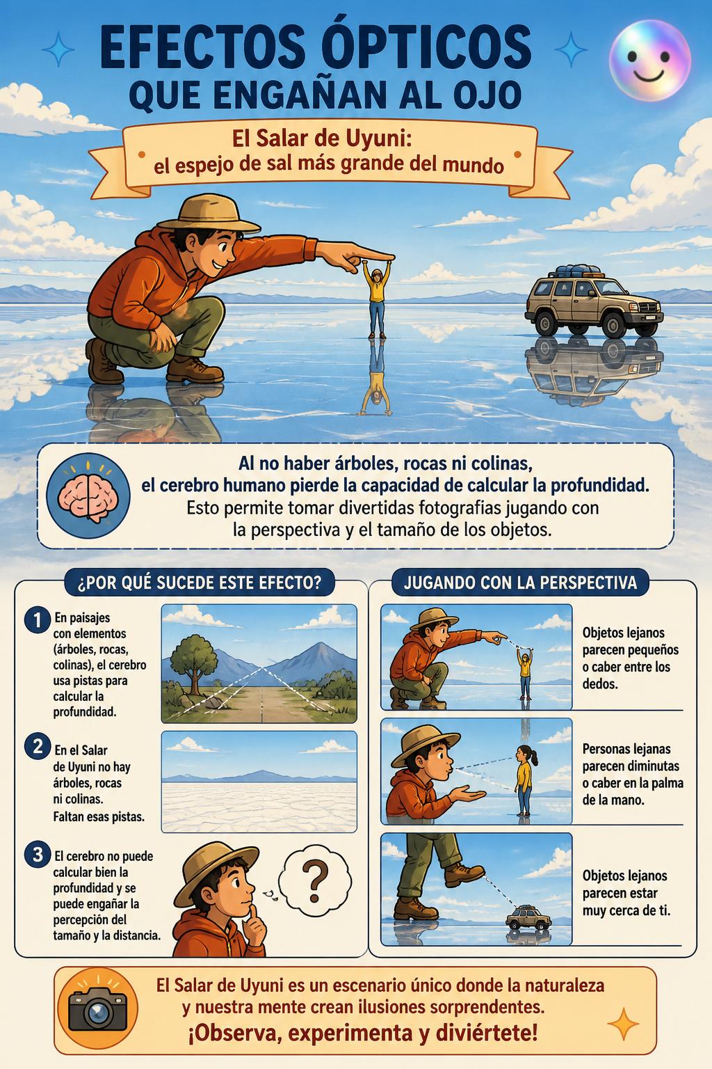 Efectos ópticos que engañan al ojo