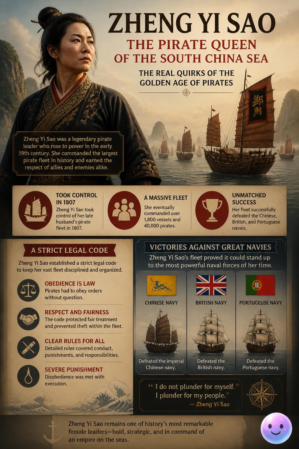 The pirate queen of the South China Sea