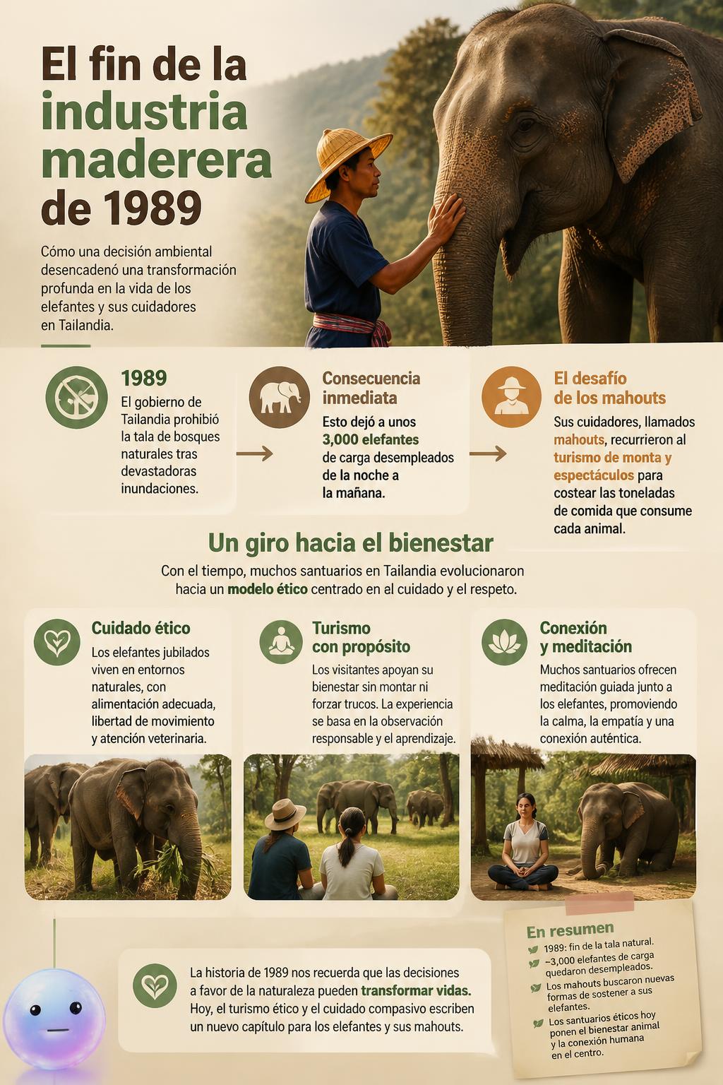 El fin de la industria maderera de 1989