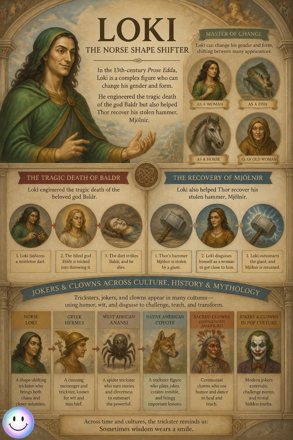Loki the Norse shape shifter