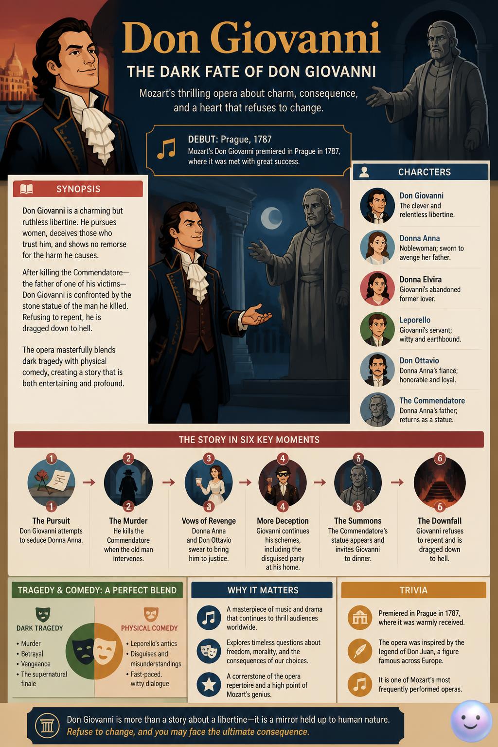 The dark fate of Don Giovanni