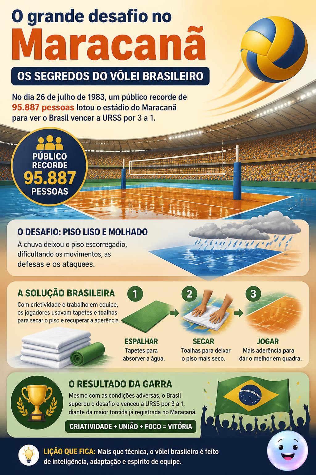 O grande desafio no Maracanã