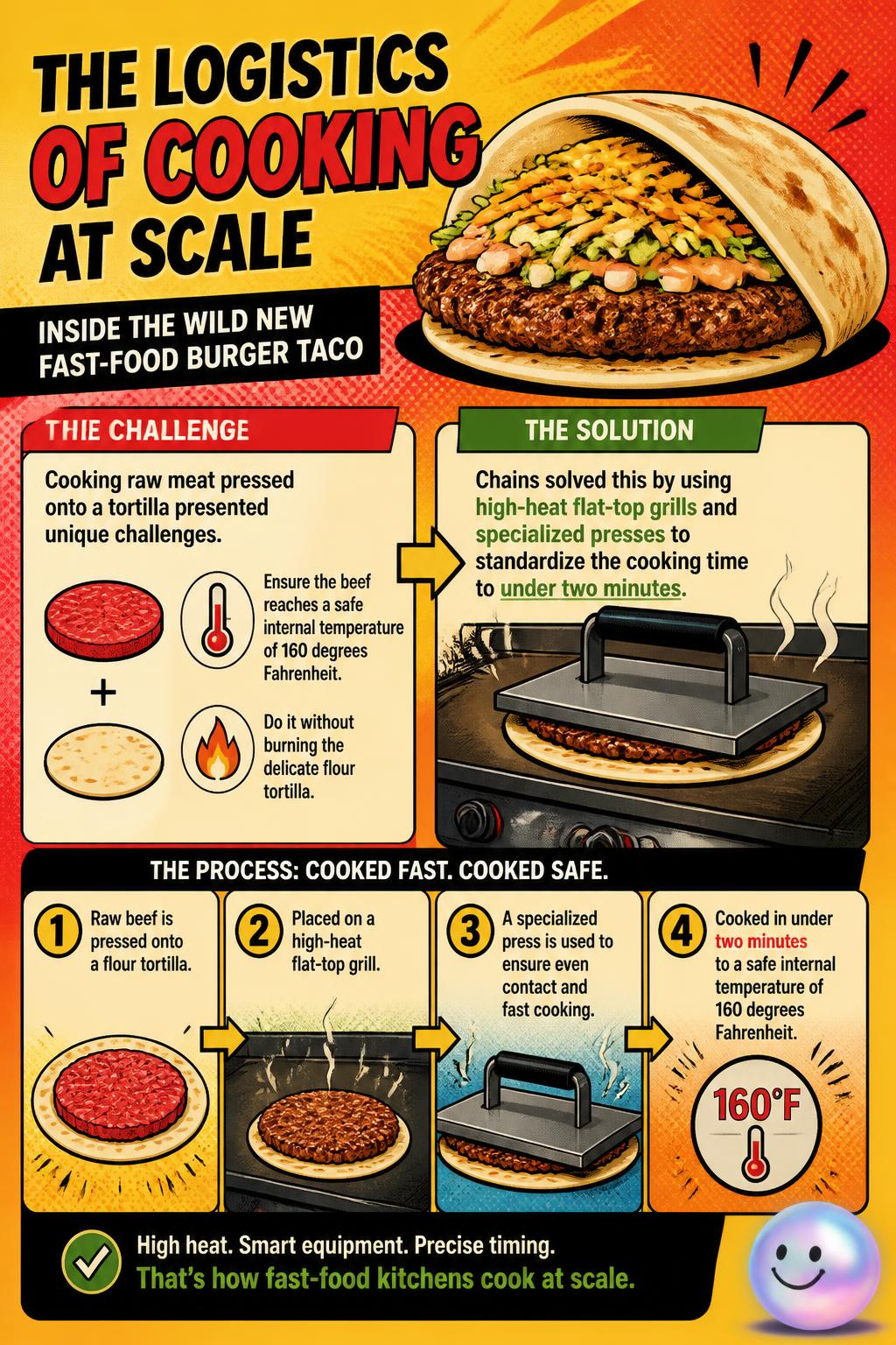 The logistics of cooking at scale