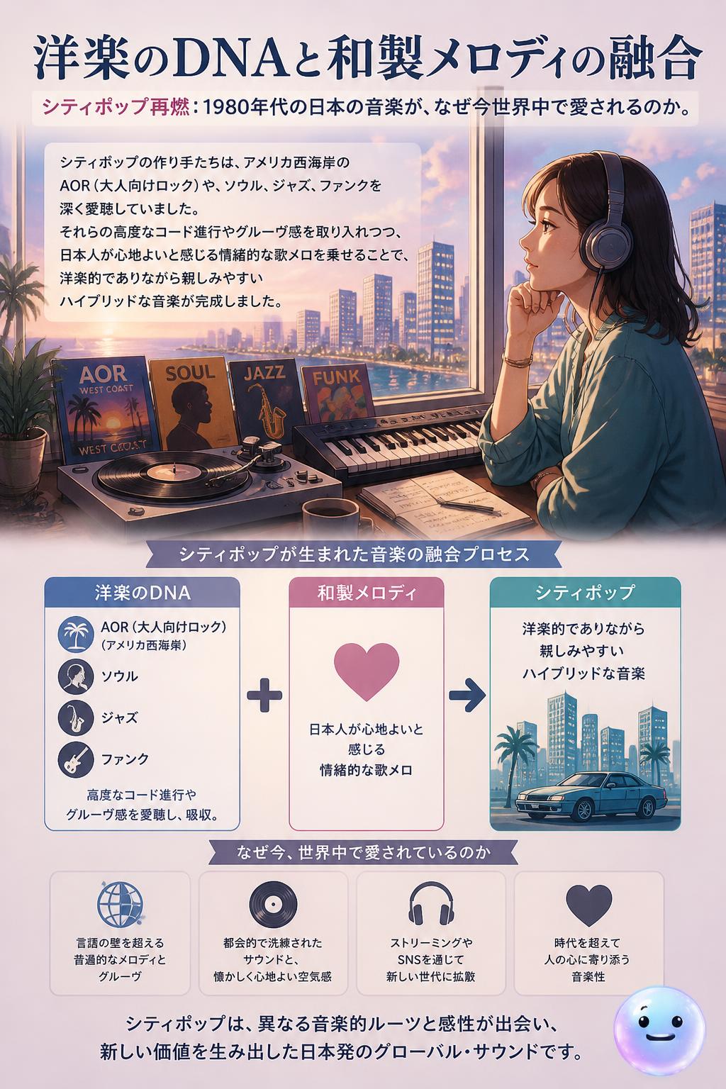 洋楽のDNAと和製メロディの融合