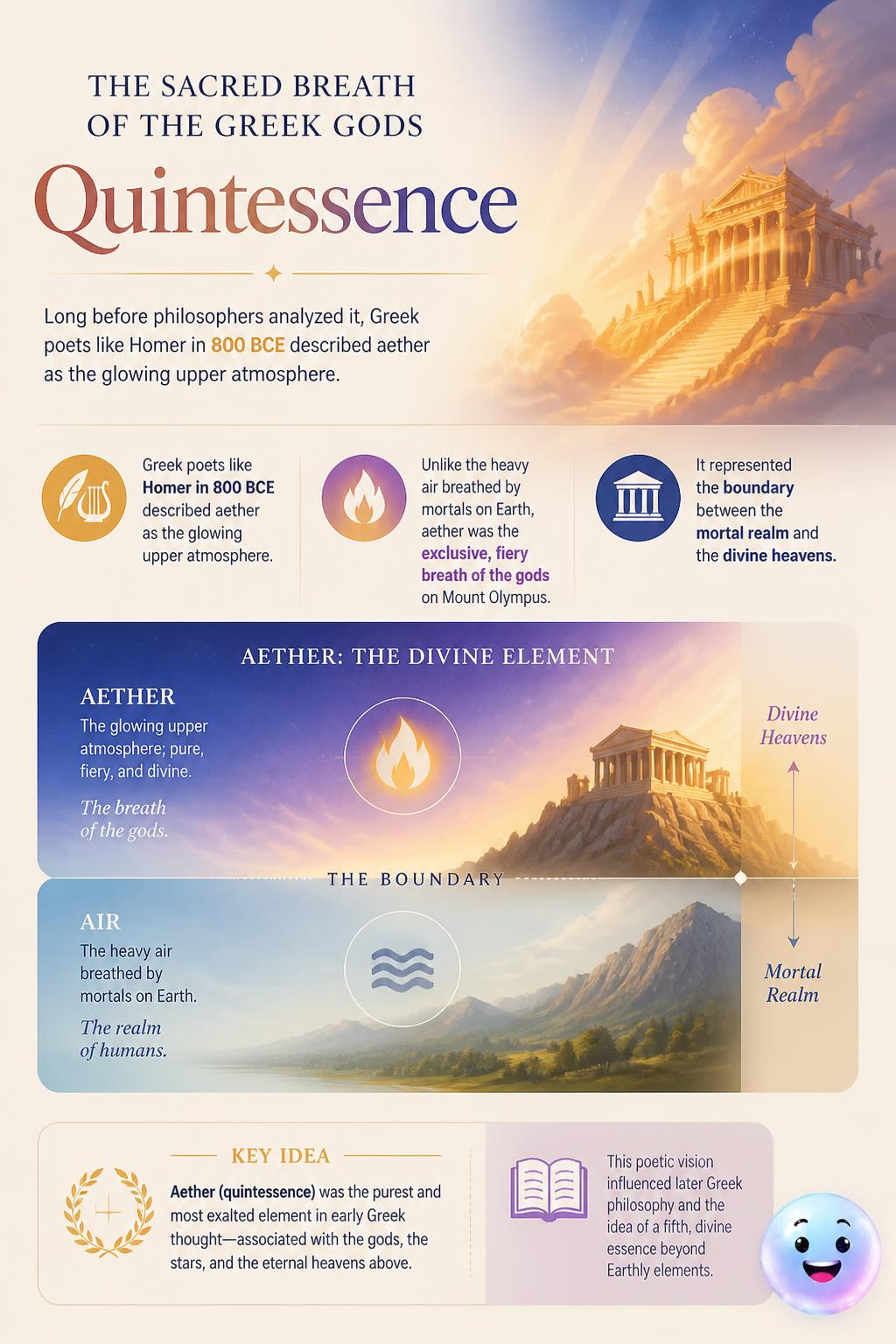 The sacred breath of the Greek gods