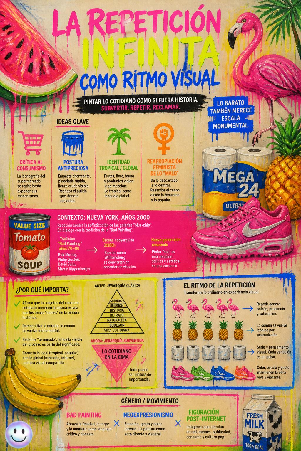La repetición infinita como ritmo visual