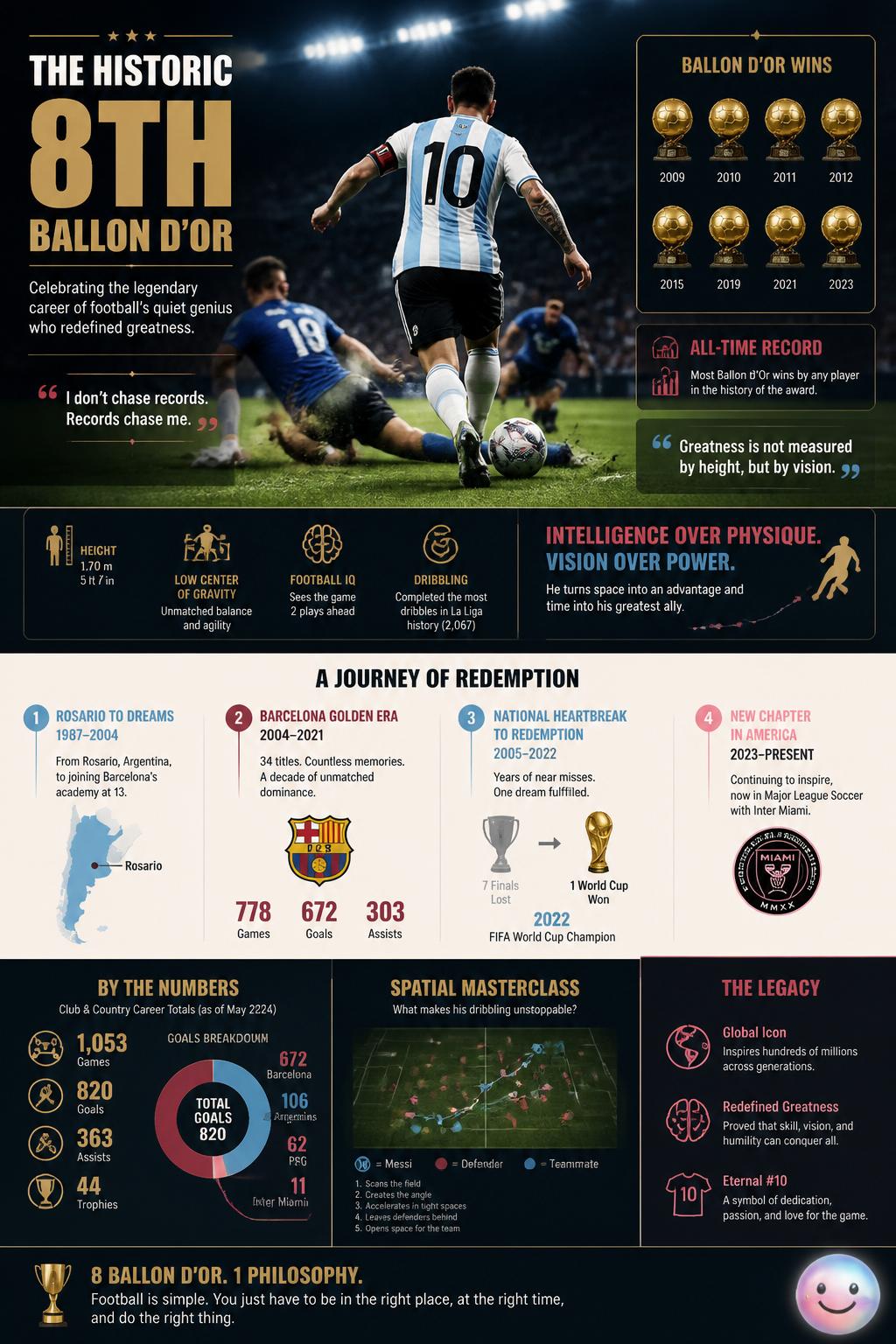 The historic eighth Ballon d'Or