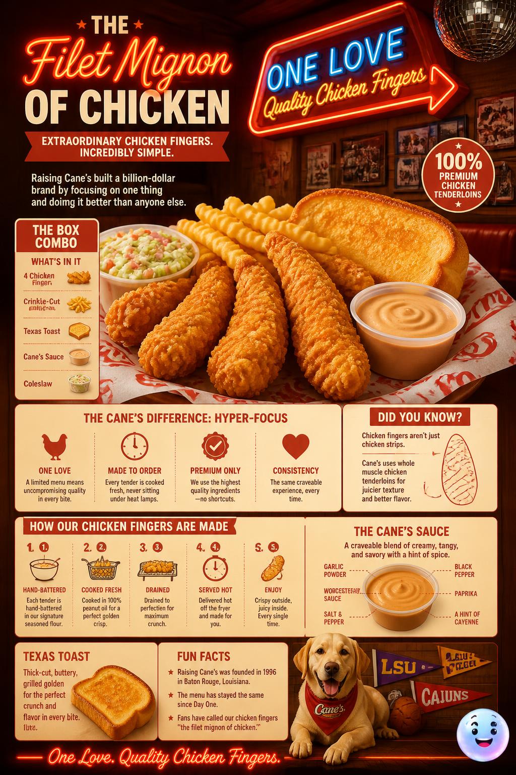 The filet mignon of chicken