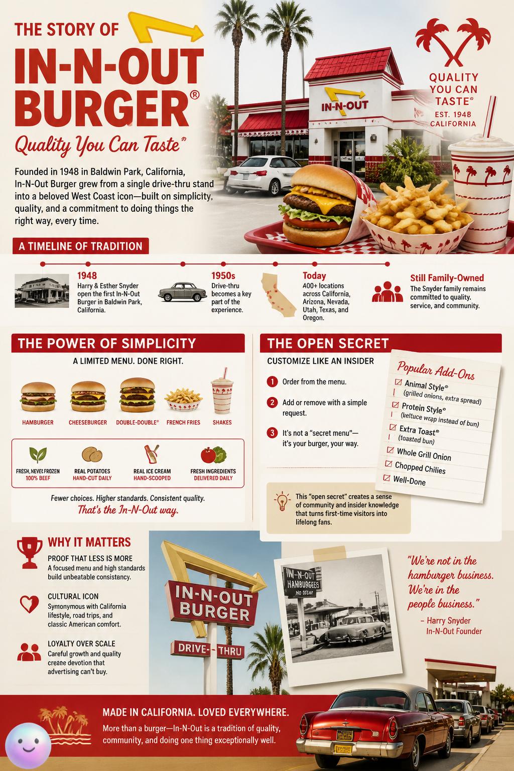 Esther Snyder's strict quality rules