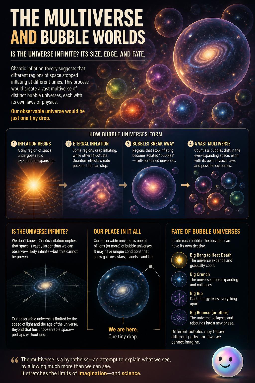 The multiverse and bubble worlds