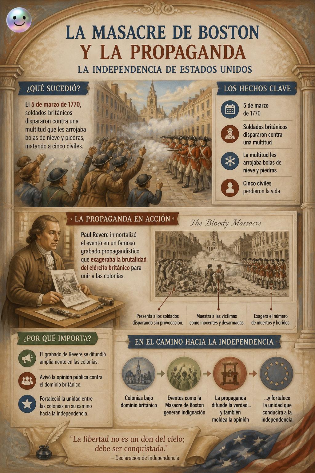 La masacre de Boston y la propaganda