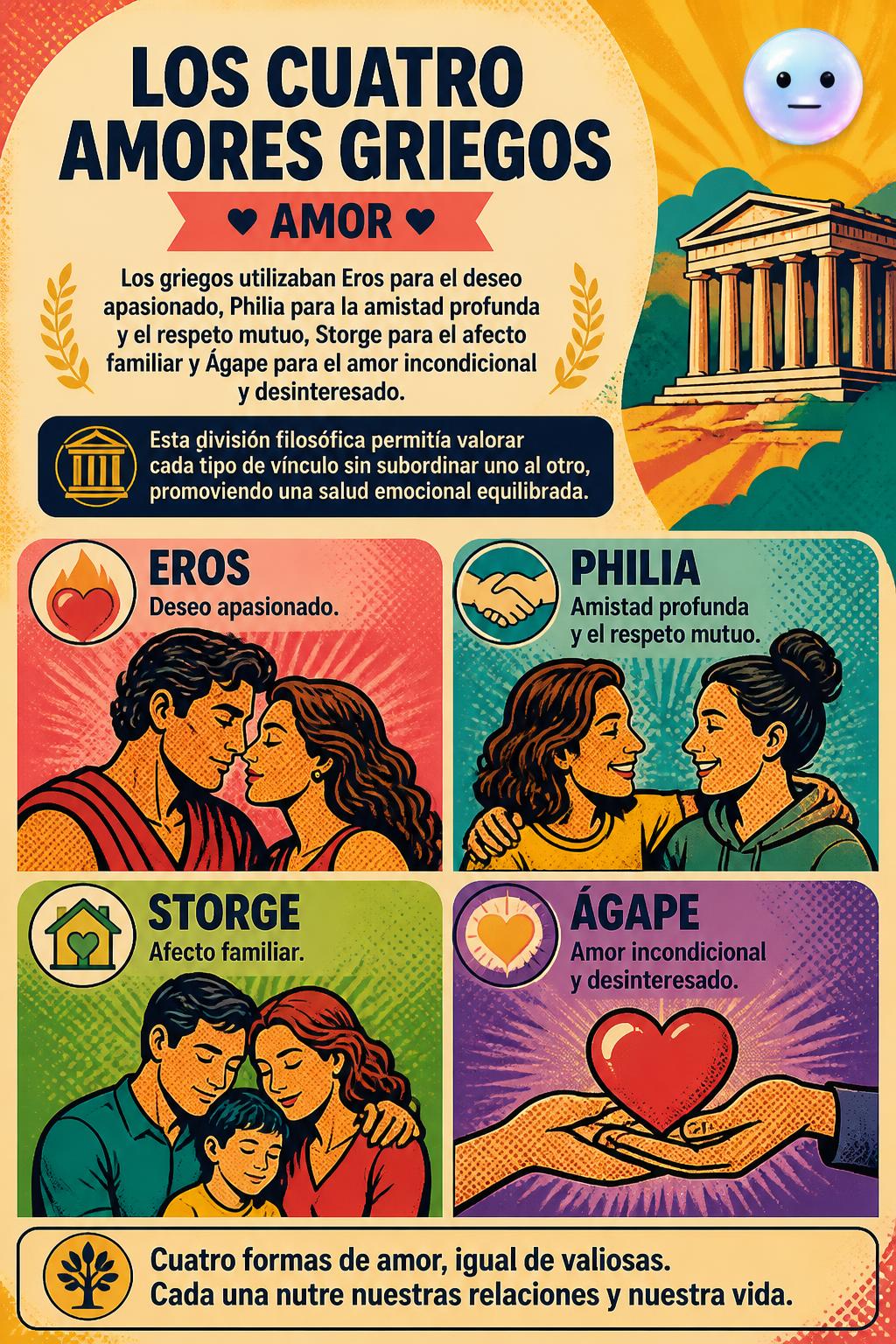 Los cuatro amores griegos