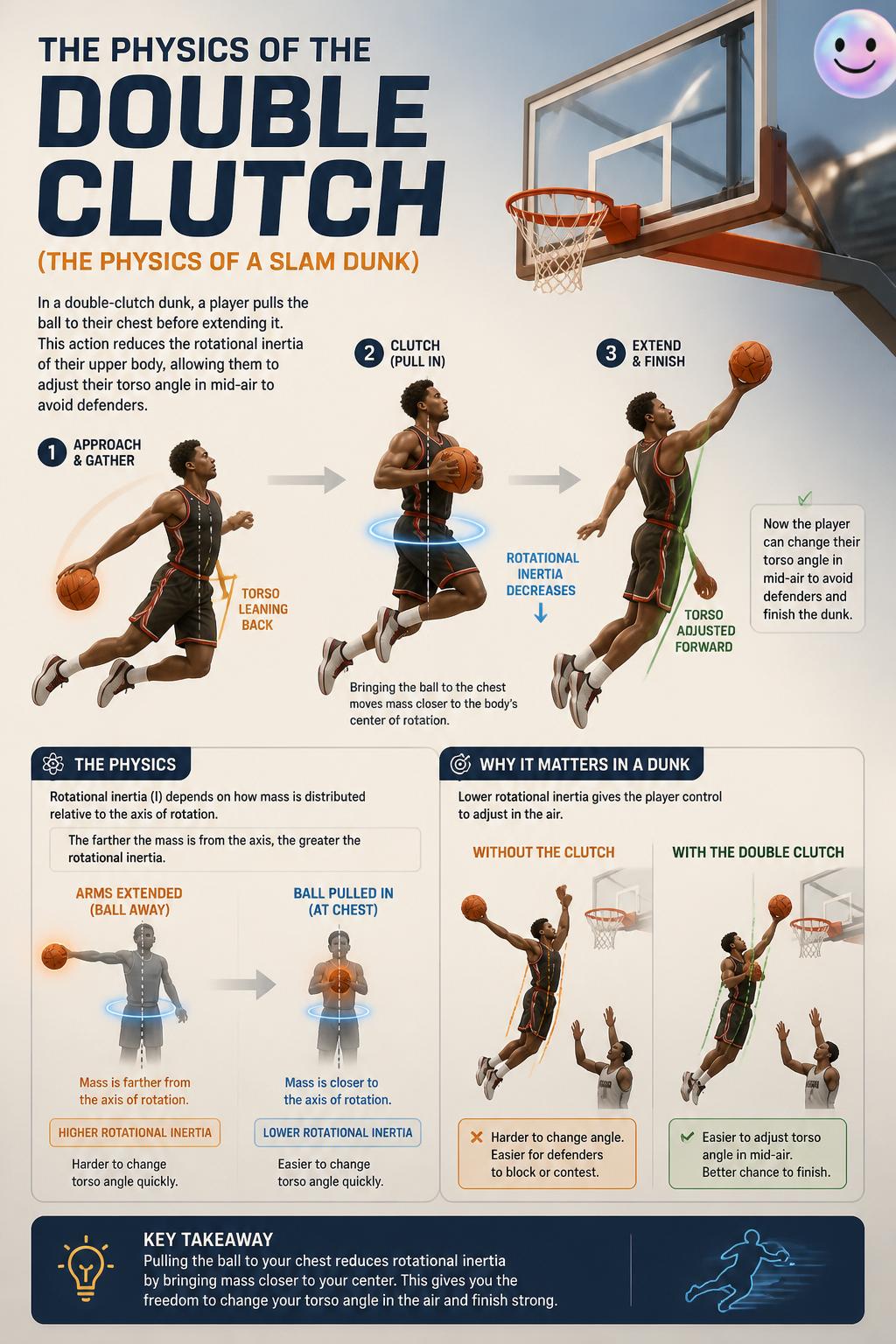 The physics of the double clutch