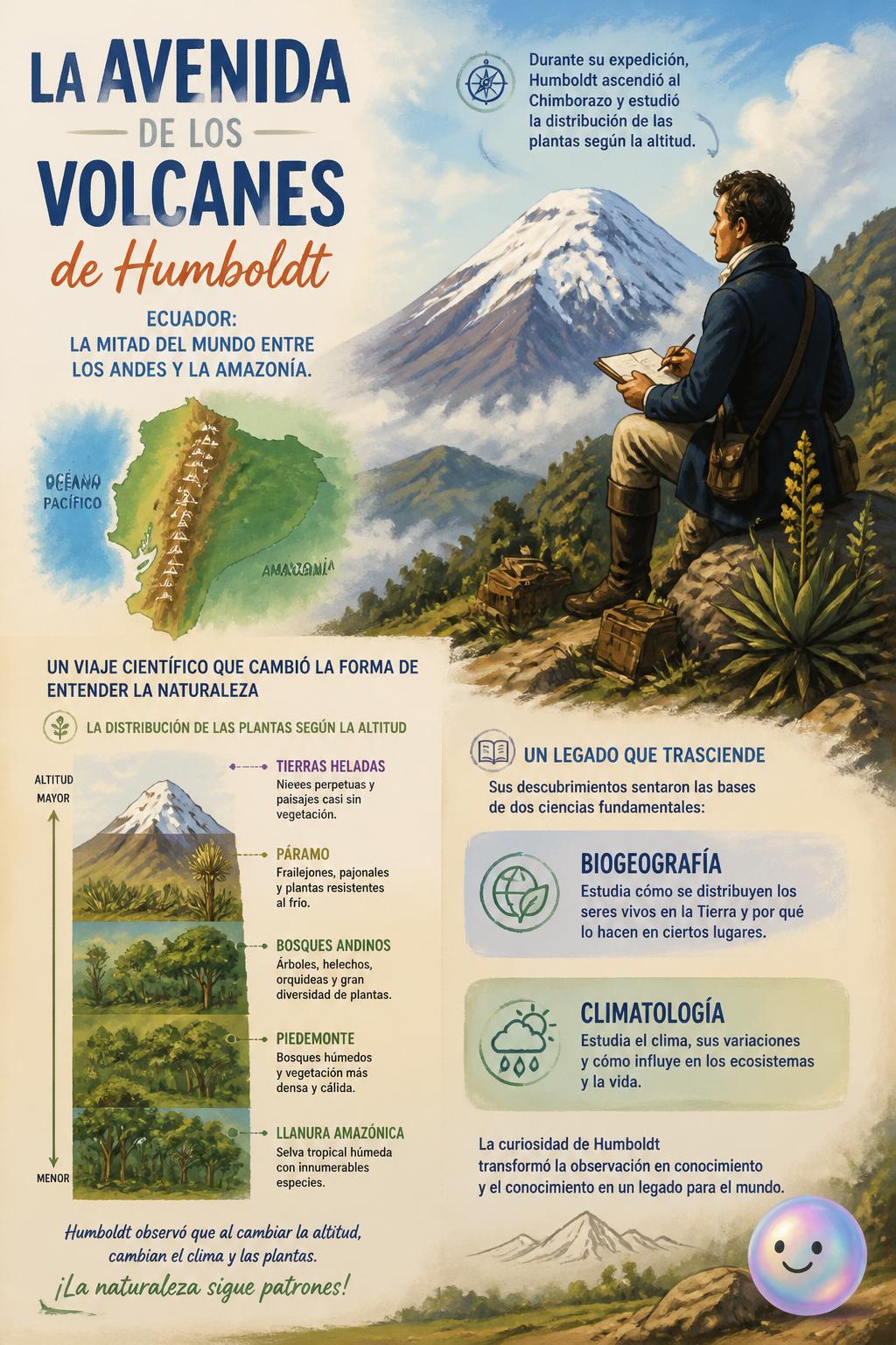 La Avenida de los Volcanes de Humboldt