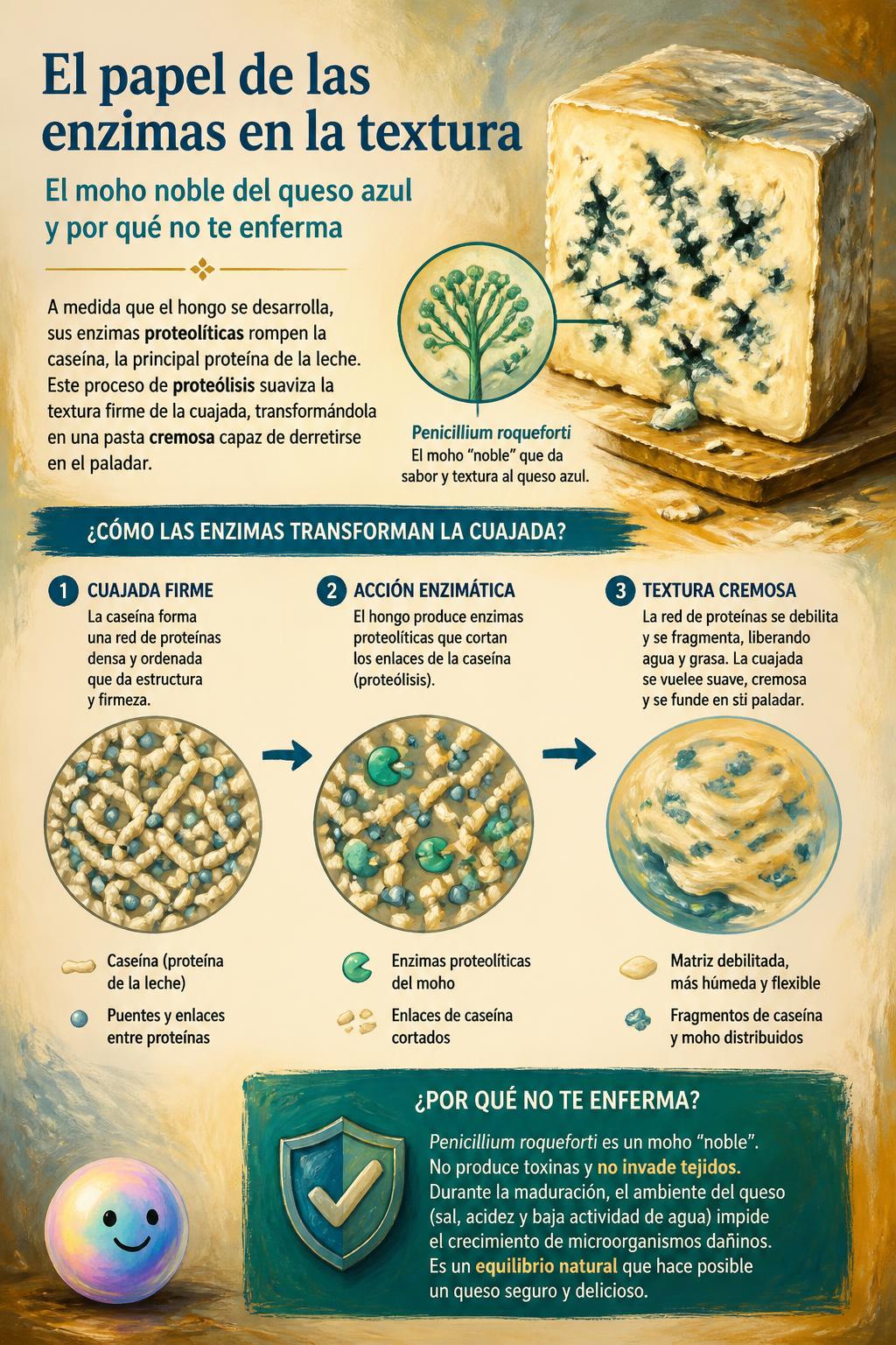 El papel de las enzimas en la textura