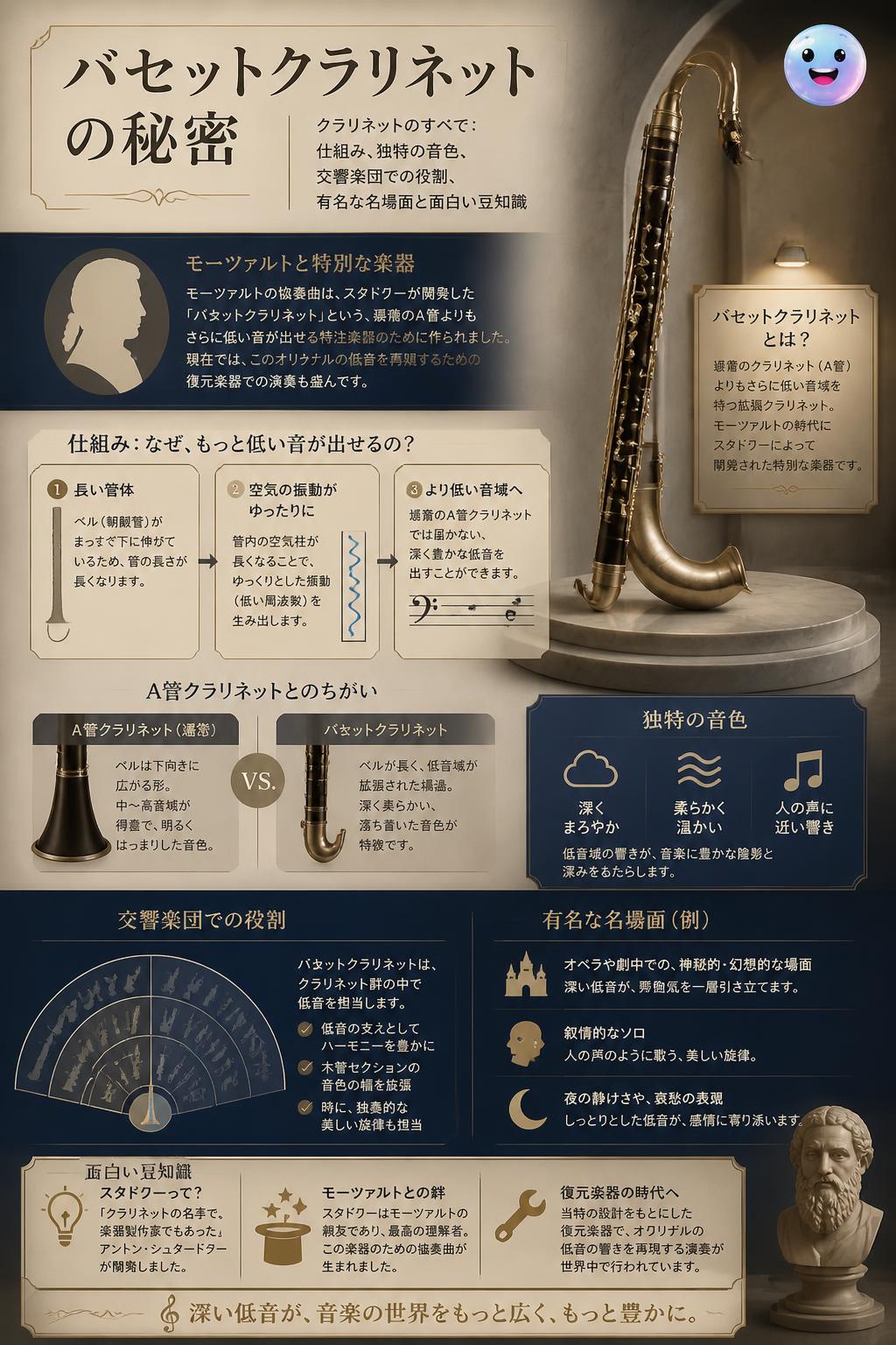 バセットクラリネットの秘密
