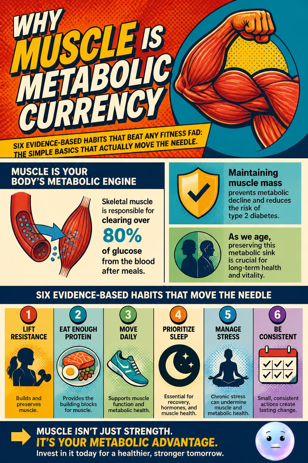 Why muscle is metabolic currency