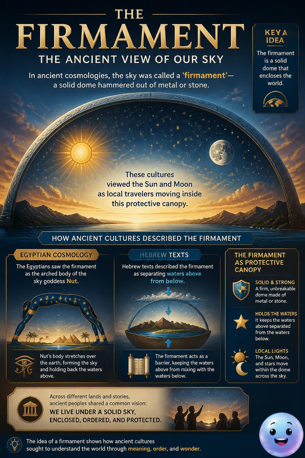The solid firmament in ancient mythologies