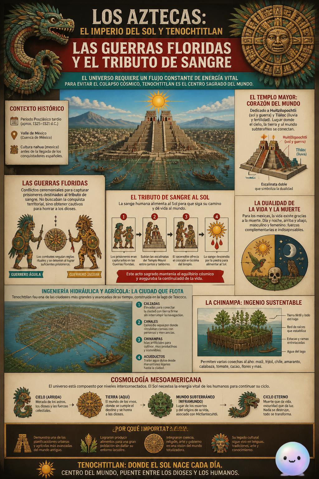 Las Guerras Floridas y el tributo de sangre