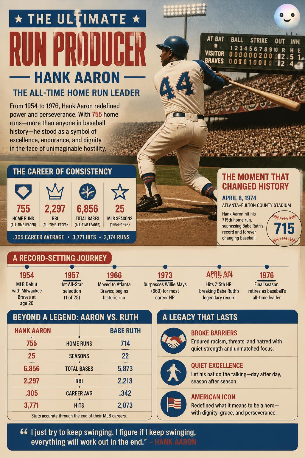 The ultimate run producer in baseball history