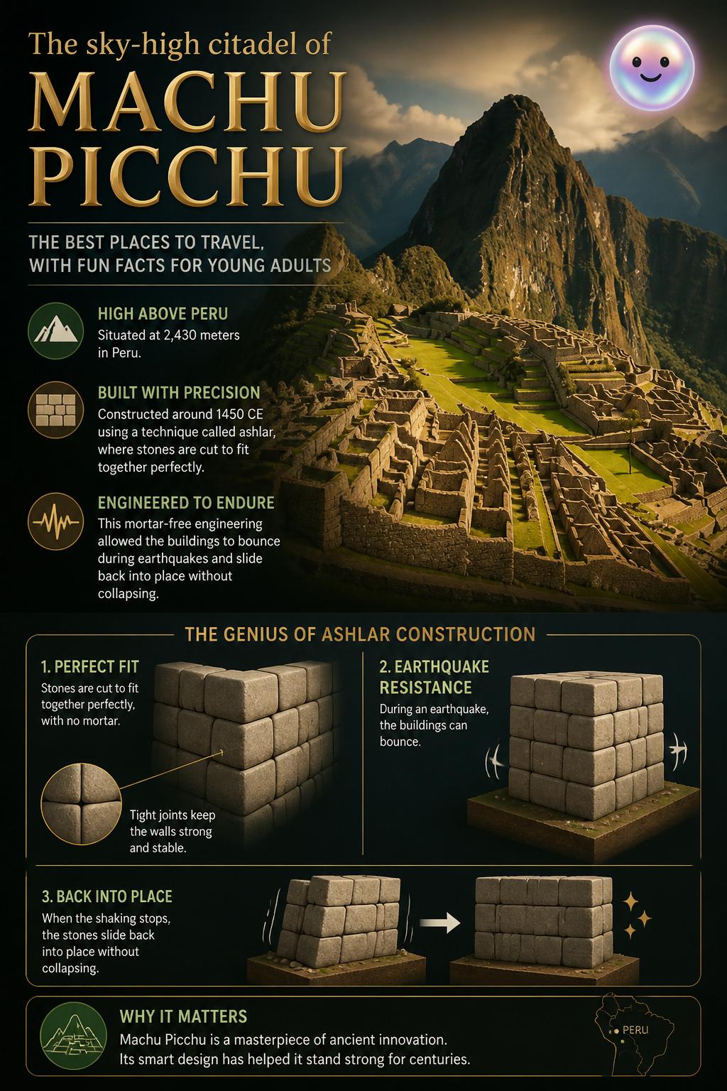 The sky-high citadel of Machu Picchu