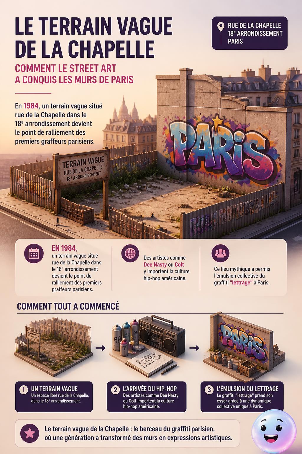 Le terrain vague de la Chapelle