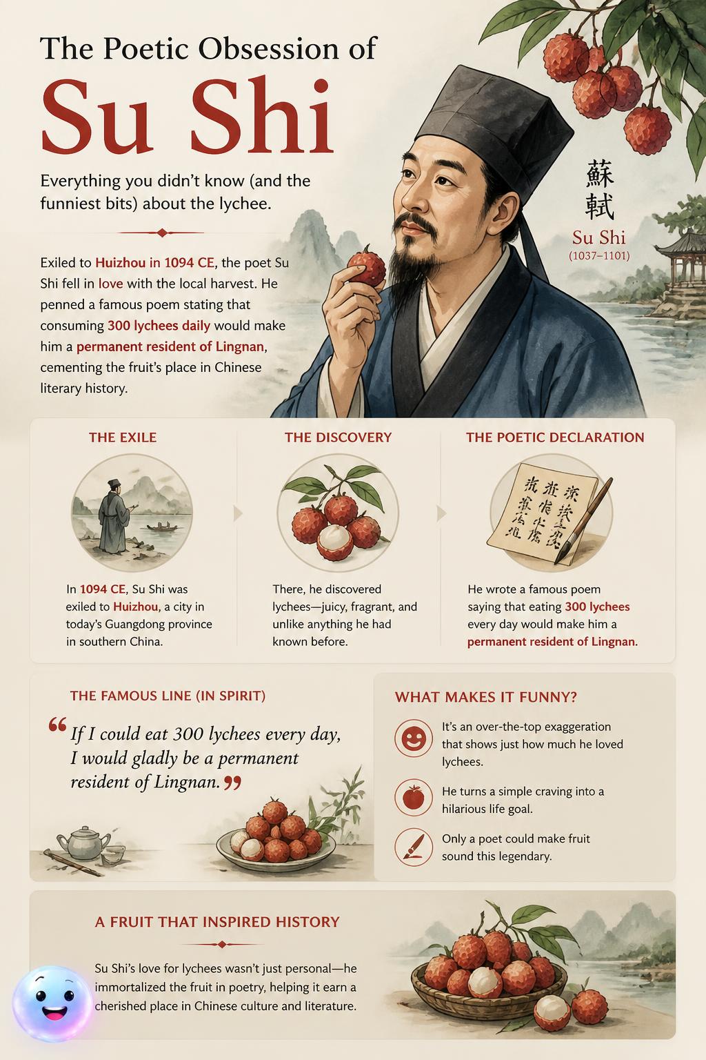 The poetic obsession of Su Shi